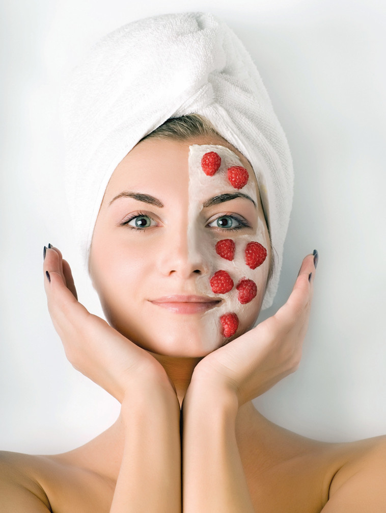 שמירה על עור הפנים, אילוסטרציה