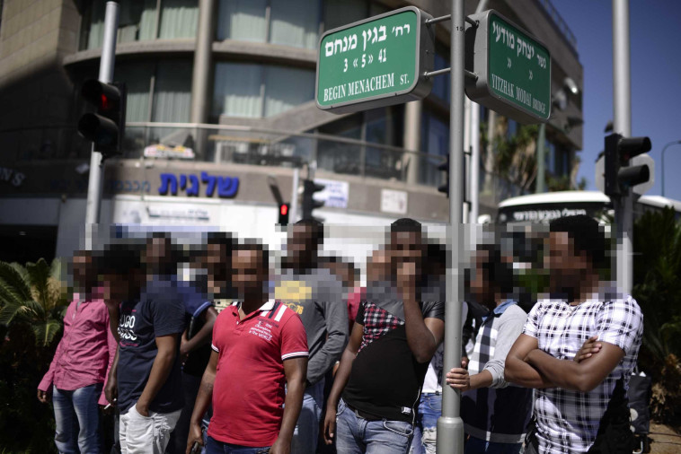 עובדים זרים בדרום תל אביב