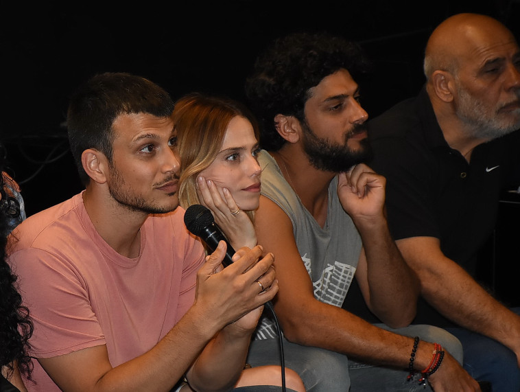 אסי עזר, רותם סלע ואביב אלוש. צילום: אביב חופי