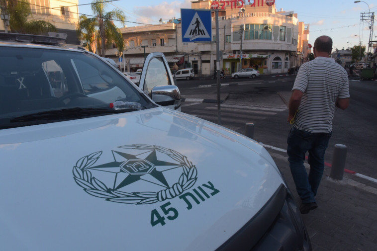 ניידת משטרה. צילום: אבשלום ששוני