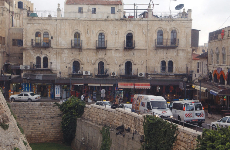 מלון פטרה שנמכר על ידי הכנסייה היוונית אורתודוכסית. צילום: פלאש 90