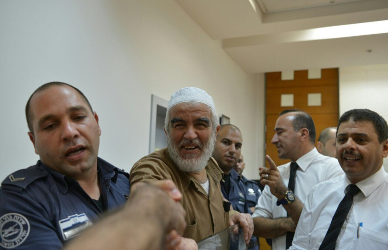ראאד סלאח בהארכת המעצר. צילום: אבשלום ששוני