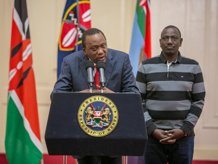נשיא קניה, אוהורו קניאטה. צילום: רויטרס