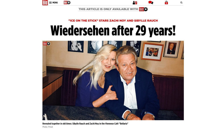 צחי נוי וסילביה ראוך. צילום מסך