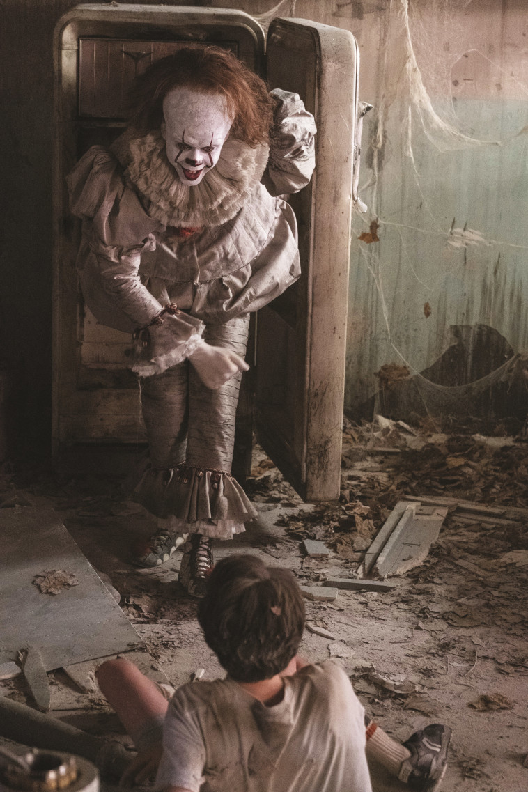 אם בסרטים יכולים, למה אני לא? הליצן בסרט "זה". צילום באדיבות גלובוס מקס