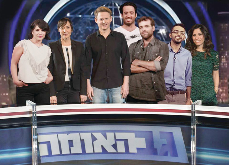 "גב האומה" של ערוץ 10. צלם : עדי שחם 