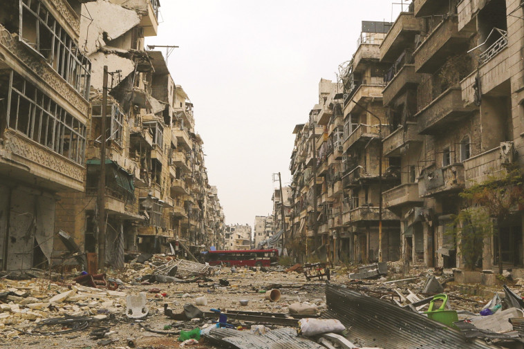 Demolitions in Aleppo, Syria (Photo: Reuters)