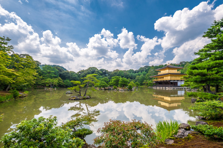 מסלול "יפן הקלאסית" . המקדש המוזהב בקיוטו. צילום: אינגאינג'