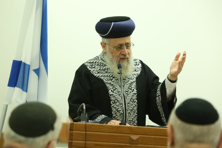 הרב יצחק יוסף. צילום: שלומי כהן