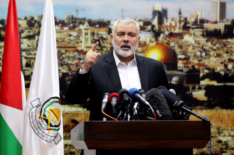 ראש הלשכה המדינית של חמאס איסמעיל הנייה 