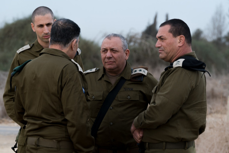 איזנקוט. הזהיר מחטיפות. צילום: דובר צה"ל