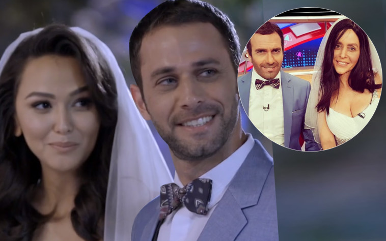 טל כוכבא ואחווה סיטבון, בתמונה הקטנה: החיקוי בארץ נהדרת. צילום מסך