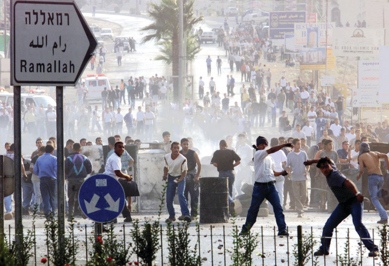 רמאללה באינתיפאדה השנייה