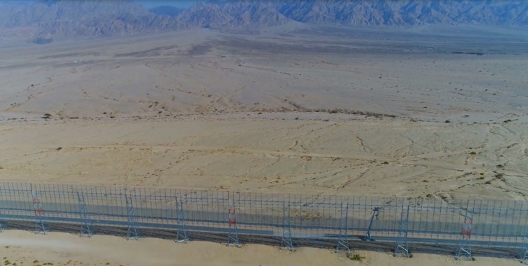 גדר הגבול עם ירדן. צילום: אריאל חרמוני, משרד הביטחון