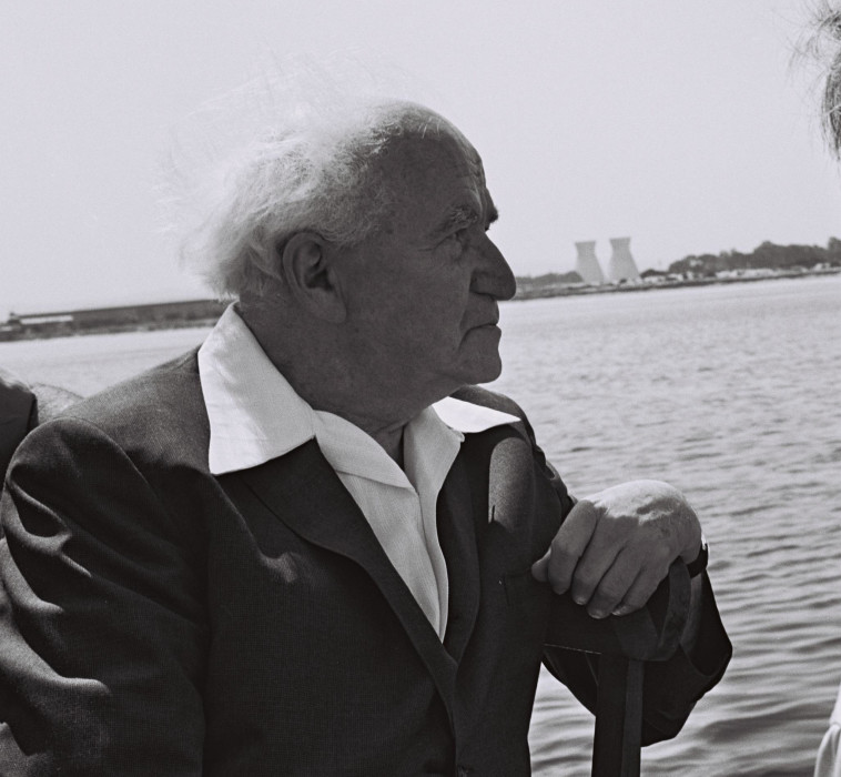 בן גוריון. קיבל חיזוק לטענותיו. צילום: פריץ כהן, לע&quot;מ