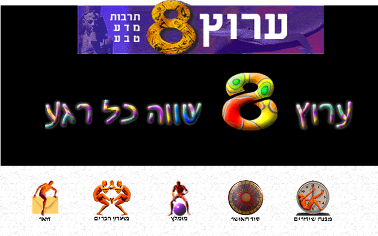 האתר הישן של ערוץ 8