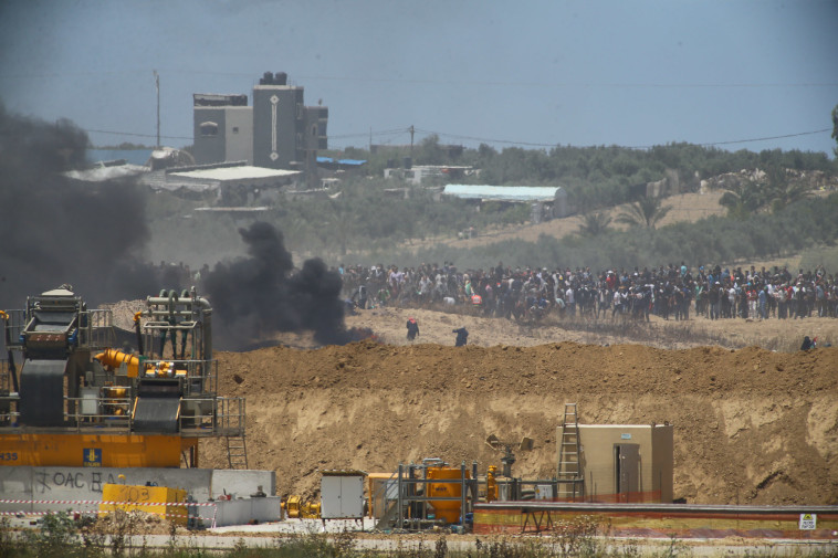 מבט מכיוון ישראל. צילום: לירון מולדובן