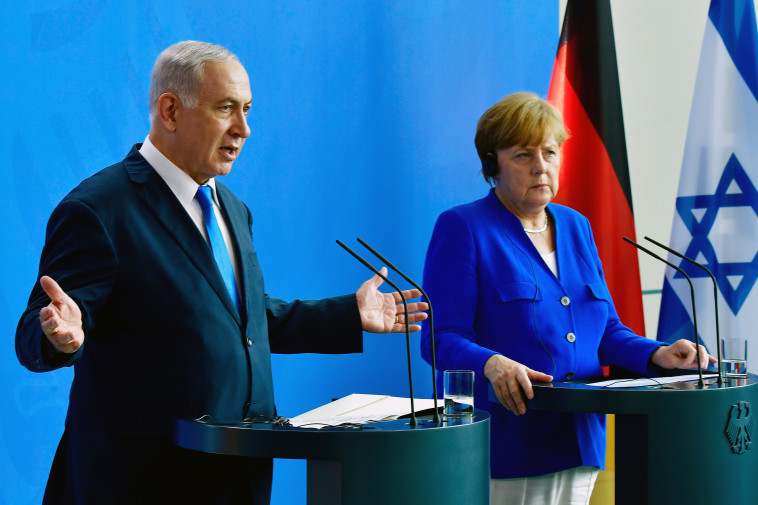 אנגלה מרקל, בנימין נתניהו