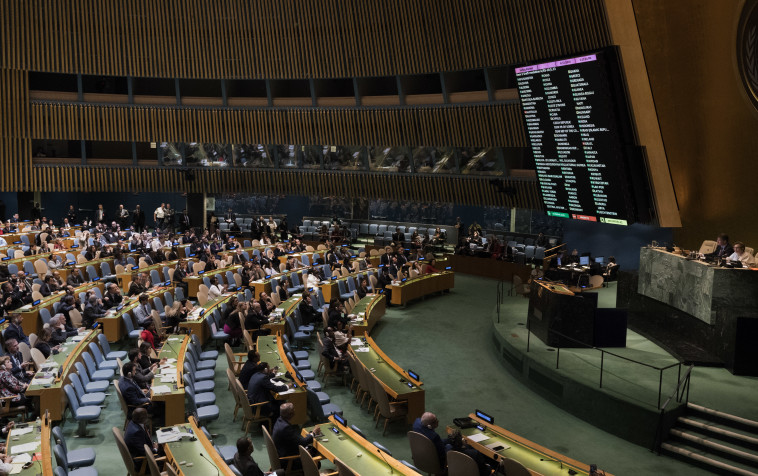 עצרת האו''ם, ארכיון (צילום: AFP)