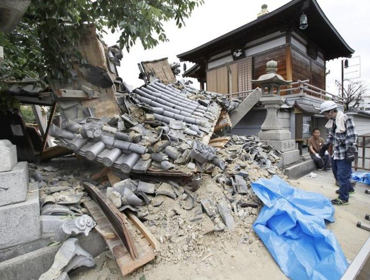רעידת אדמה ביפן. צילום: רויטרס