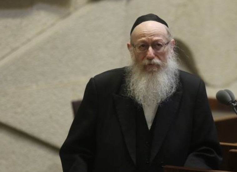 &quot;האיסור על פגישות ארבע עיניים מביע חוסר אמון משווע בציבור הרופאים והנציגים הרפואיים&quot;. שר הבריאות יעקב ליצמן. צילום: מרק ישראל סלם