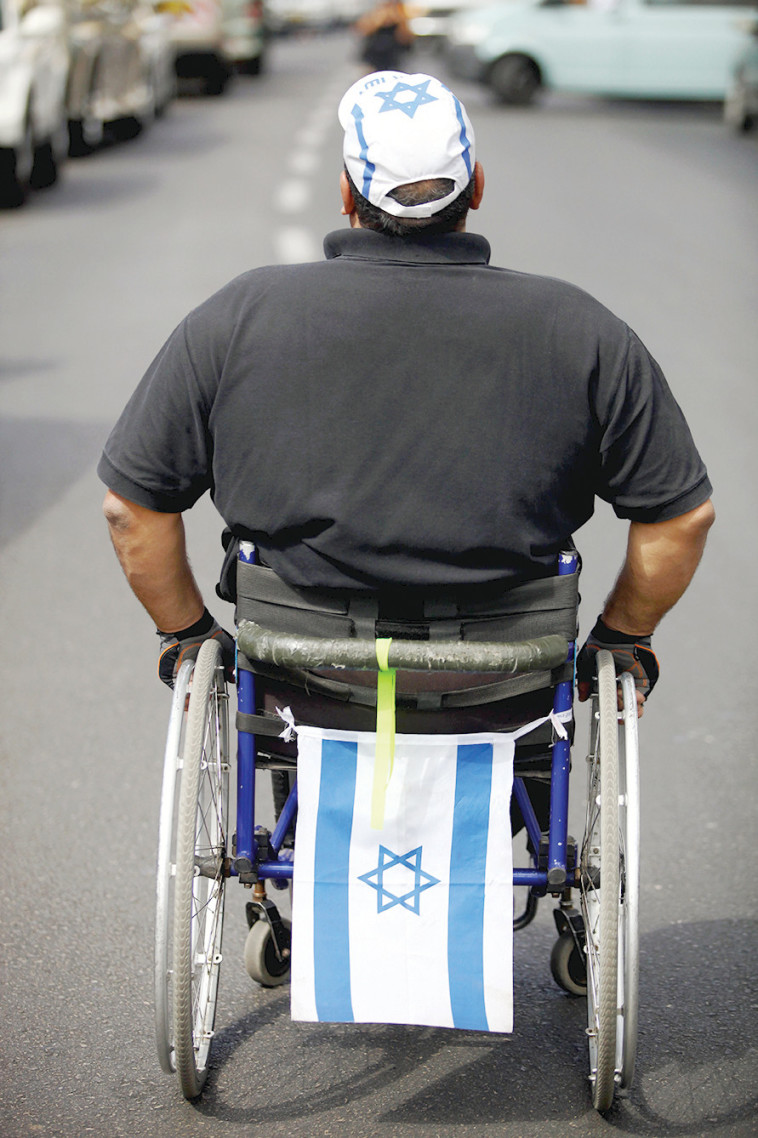 נכה פגוע גפיים, אילוסטרציה (למצולם אין קשר לנאמר בכתבה)