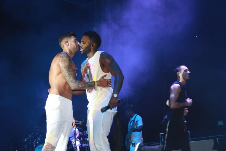 סטטיק ובן אל, ג'ייסון דרולו. צלם: אורן גולן 