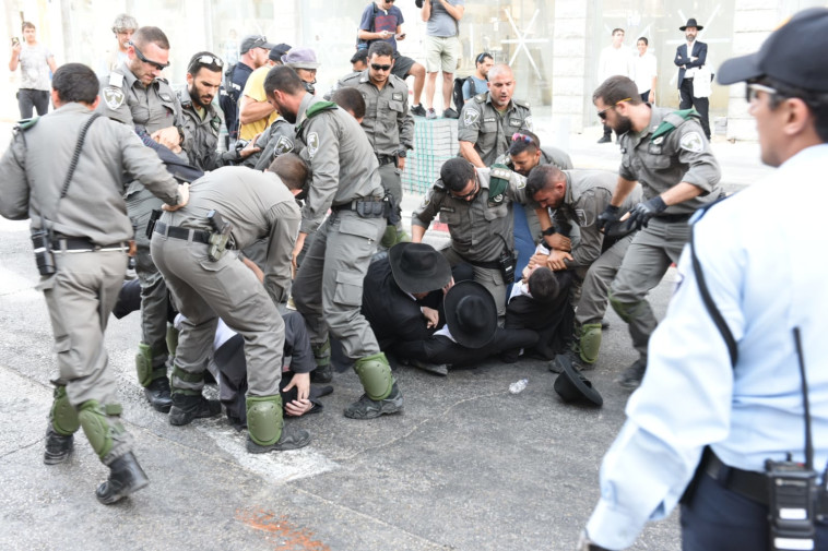 כוחות הביטחון בבני ברק. צילום: קובי ריכטר/TPS