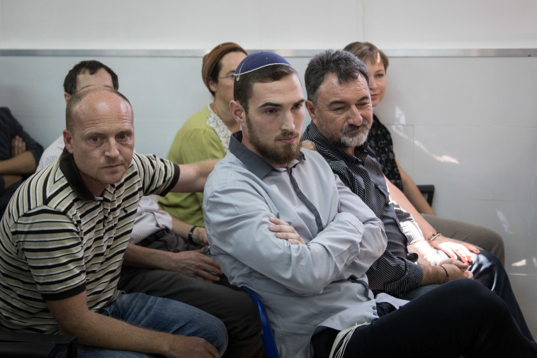 משפחת לוברסקי. דרשה עונש מוות. צילום: הדס פרוש, פלאש 90