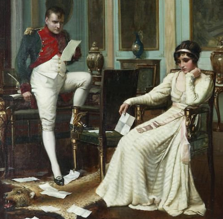 כתבו מכתבי אהבה ארוטיים במיוחד. נפוליאון וג'וזפין