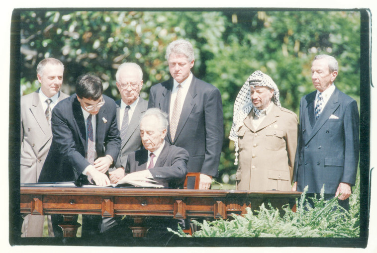 טקס חתימת הסכם אוסלו