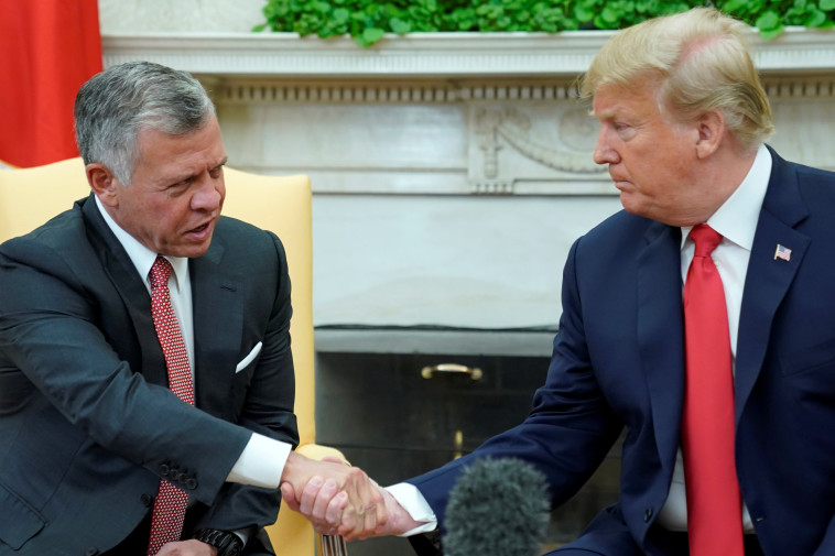 דונלד טראמפ, המלך עבדאללה