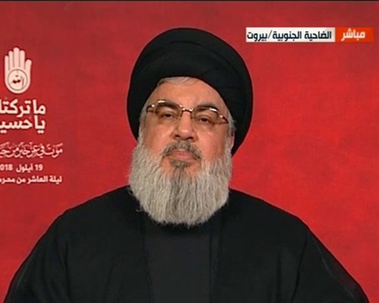 נסראללה. צילום: AFP