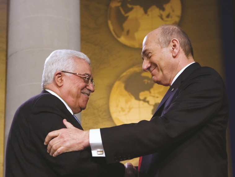 אהוד אולמרט, אבו מאזן