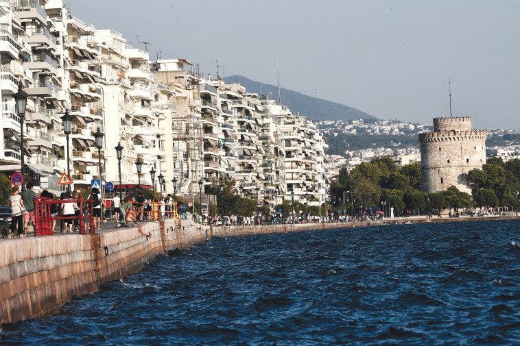 הטיילת בסלוניקי
