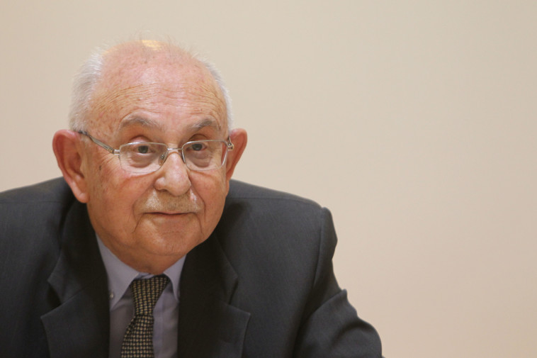 השופט בדימוס אליעזר גולדברג, צילום: מרים אלסטר, פלאש 90