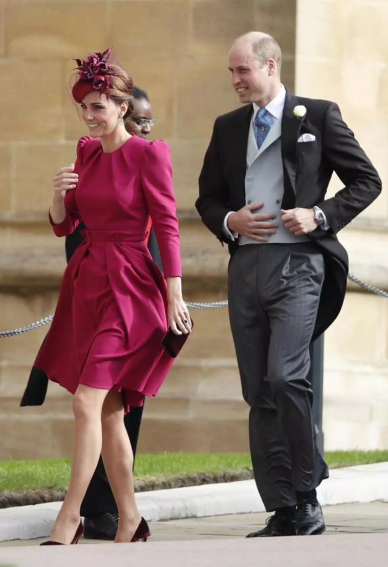 הנסיך וויליאם ואשתו קייט. צילום: AFP