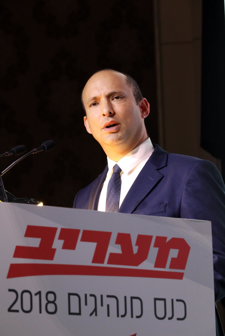 הדרך עוד סלולה. נפתלי בנט. צילום: מרק ישראל סלם