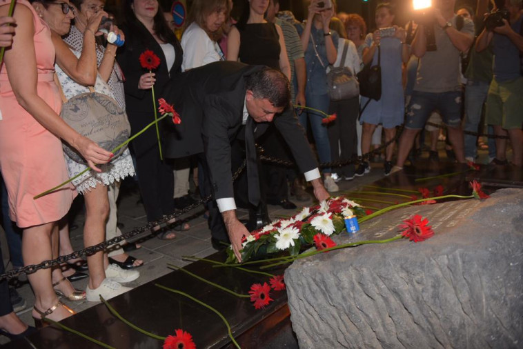 טקס האזכרה ליצחק רבין. צילום: אבשלום ששוני