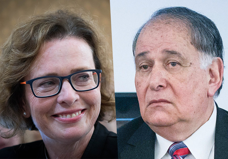 יונה יהב ועינת קליש רותם. צילום: יונתן זינדל, פלאש 90