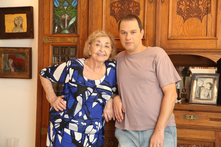 ליא קניג עם רועי הורוביץ. צלם : אלוני מור