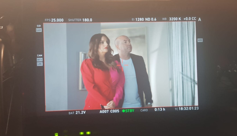 אופירה אסייג, כריסטיאנו רונאלדו, אייל ברקוביץ'. צילום: יח&quot;ץ הוט