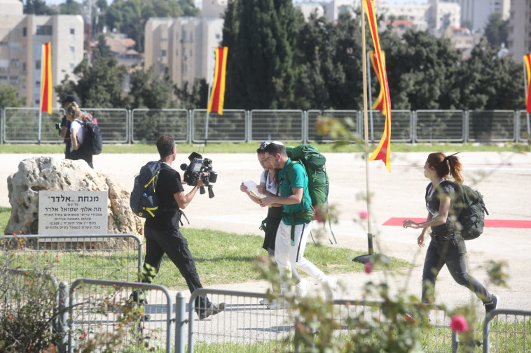 משכן הכנסת, צילומי "המירוץ למיליון". צלם : מרק ישראל סלם 