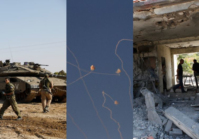 הסלמה בדרום. צלם : AFP