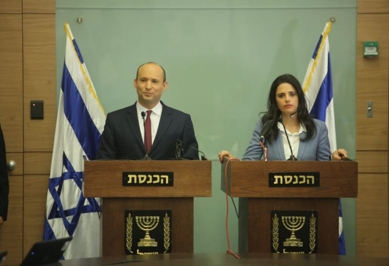  איילת שקד ונפתלי בנט. צילום: מרק ישראל סלם