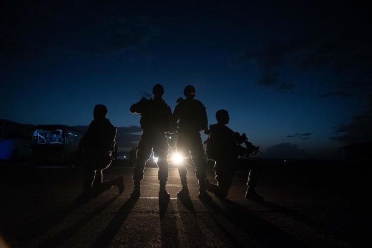 הלוחמים במהלך התרגיל. צילום: דובר צה&quot;ל