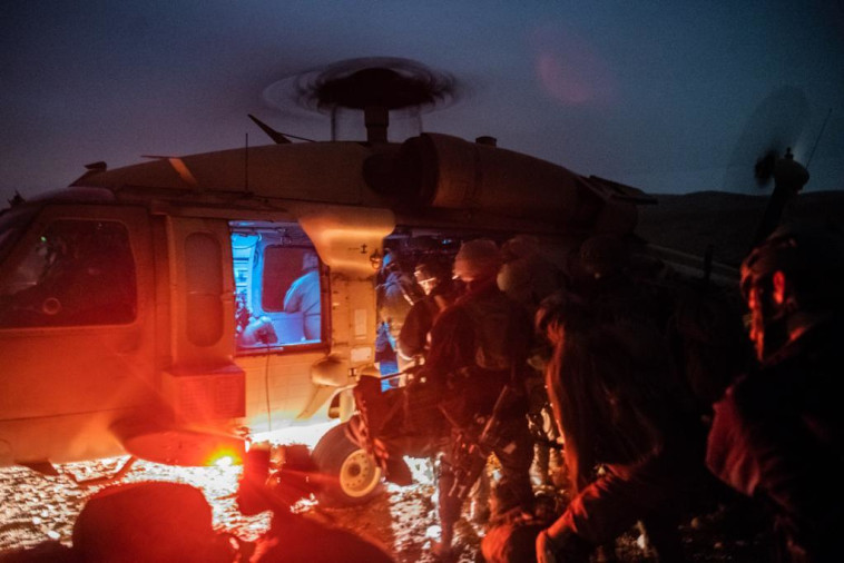 לוחמי עוצבת הקומנדו במהלך התרגיל. צילום: דובר צה&quot;ל