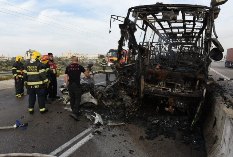 התאונה בכביש 5. צילום: רפי אביטל, TPS