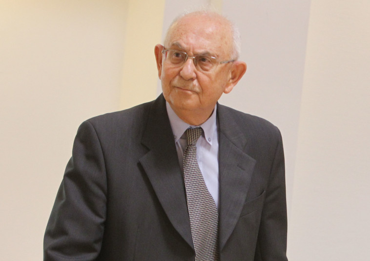 השופט לשעבר אליעזר גולדברג. צילום: מרים אלסטר, פלאש 90