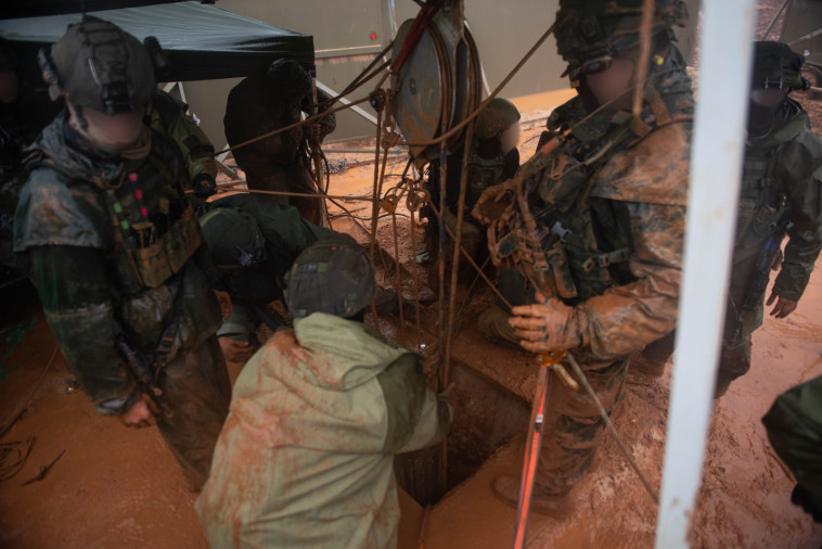 חשיפת מנהרות חיזבאללה. קרדיט: דובר צה&quot;ל